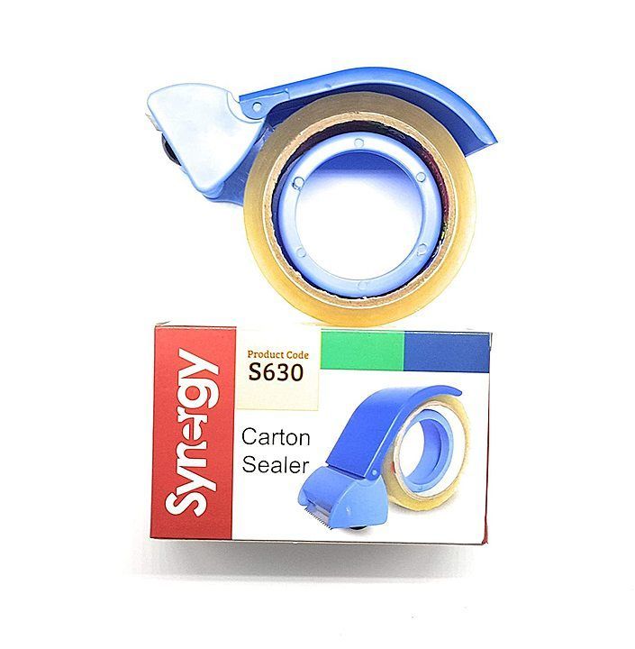 Synergy brand handy cutter
For 2 inch cello tape
 uploaded by Gayatri stationery mart  on 8/31/2020