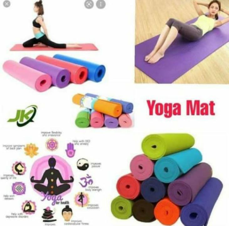 Yoga mat uploaded by Mirva online shop on 8/15/2021