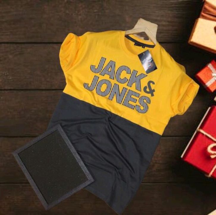 Jack & Jones Branded Cotton T-shirt uploaded by business on 8/15/2021