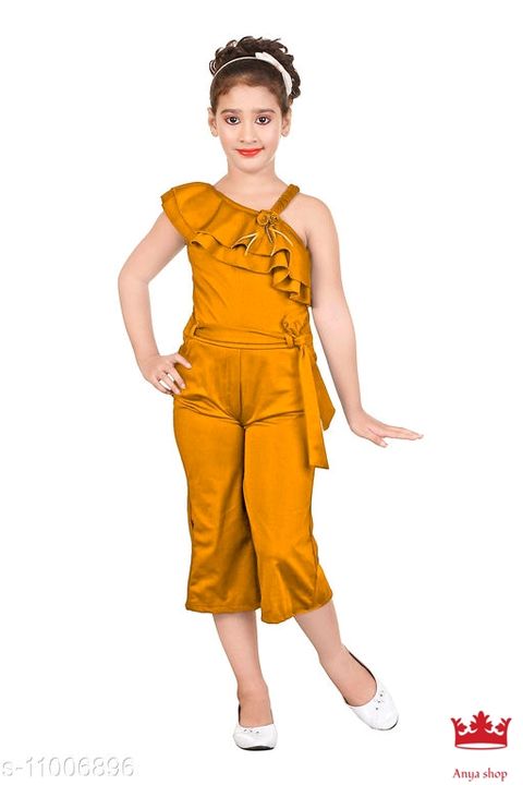 Solid Jumpsuit for girls uploaded by business on 8/16/2021