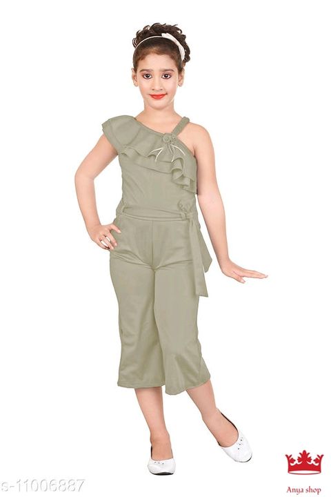 Solid Jumpsuit for girls uploaded by Anya shops on 8/16/2021