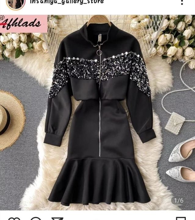 Post image I want 2 Pieces of Same black dress chiya urgently requirment.
Chat with me only if you offer COD.
Below is the sample image of what I want.