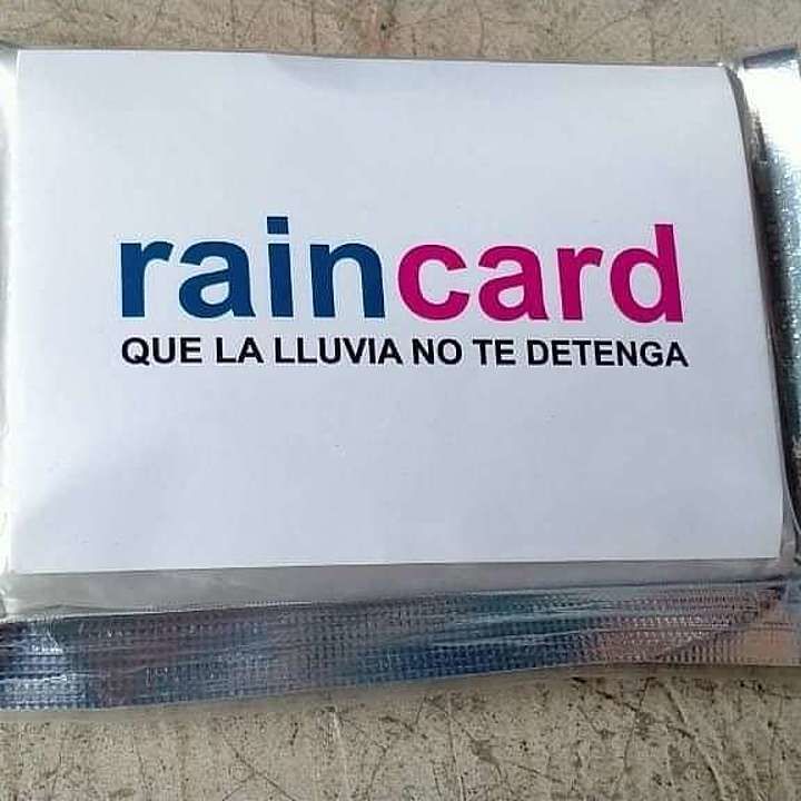 Pocket rain card uploaded by business on 8/31/2020