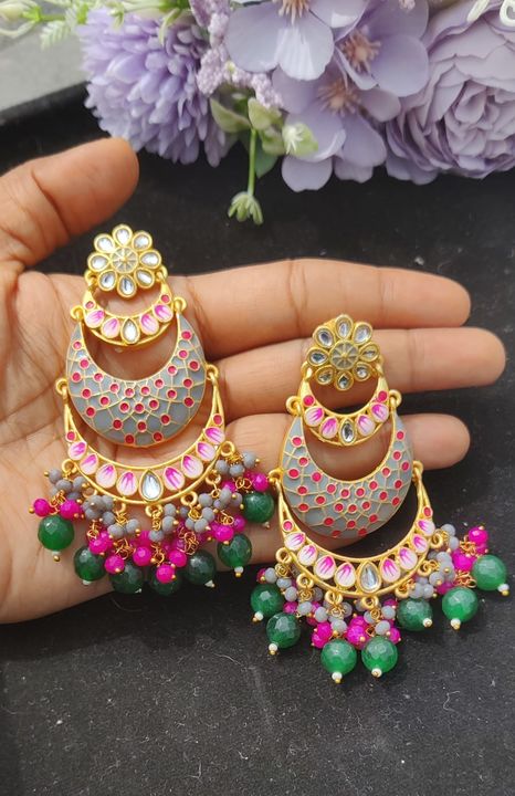 Chand earrings uploaded by business on 8/16/2021