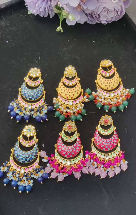 Chand earrings uploaded by Rajputana's on 8/16/2021