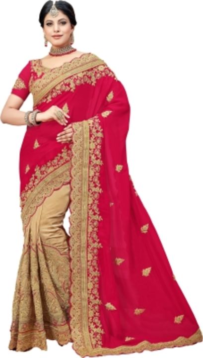 Post image Fashionable silk saree with blouse