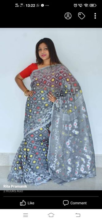 Post image We are Handloom saree manufacture 
Wholsele bussines and wholsele price.
Reseller most welcome in my group.
I have dealy update for reseller. 
What's app  number 9382801934