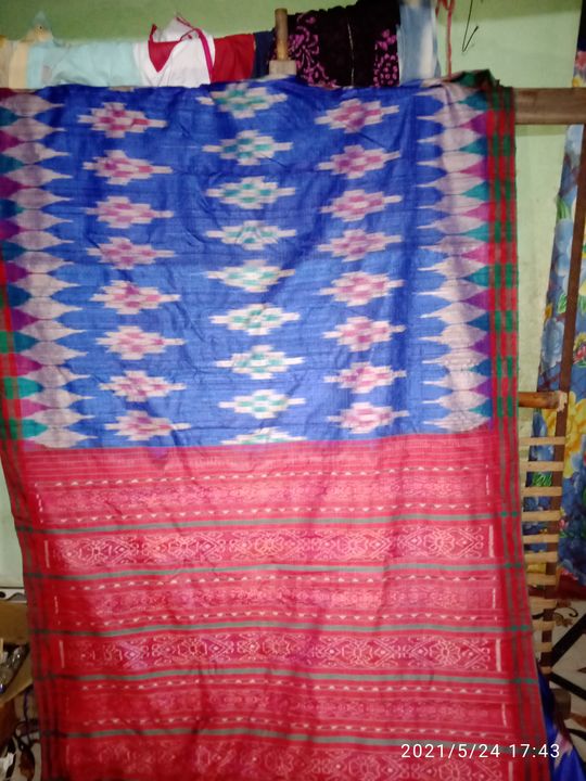 Pure tasser silk pasapali saree uploaded by business on 8/16/2021