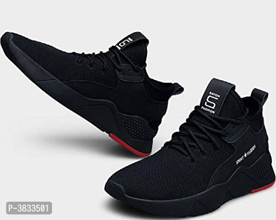 Trendy Black Solid Sports Shoes For Men

Size: 
UK6
UK7
UK9
UK10

 Color:  Black

 Type:  Sneakers

 uploaded by business on 8/16/2021