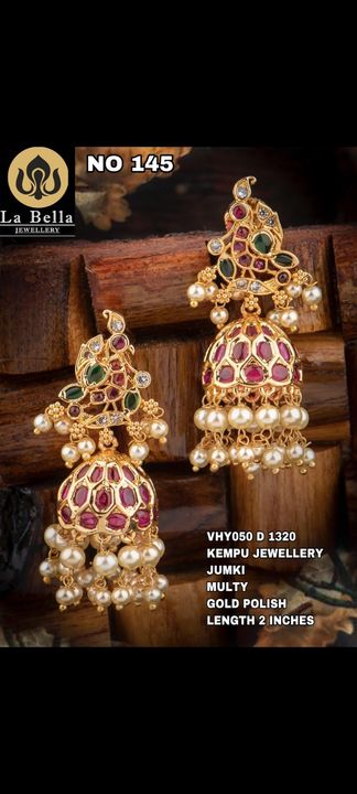 Kemp jhumkas uploaded by business on 8/16/2021