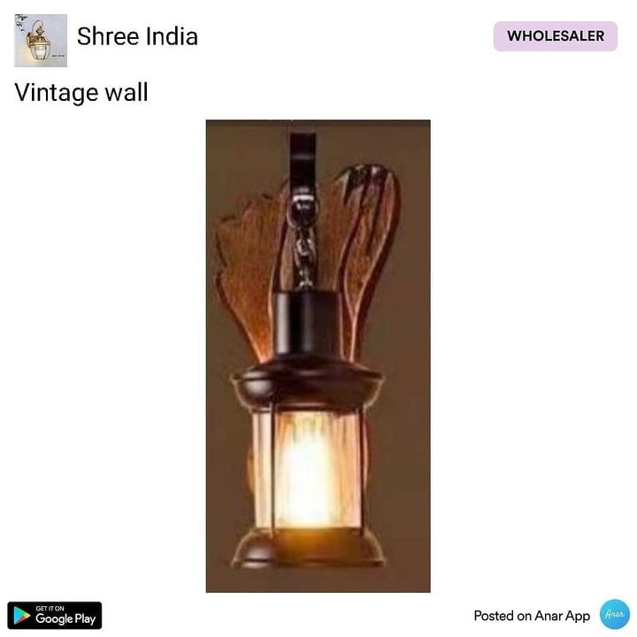 Vintage wall uploaded by Shree India on 8/16/2021