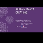 Business logo of Aarfa and Jaanya Creations