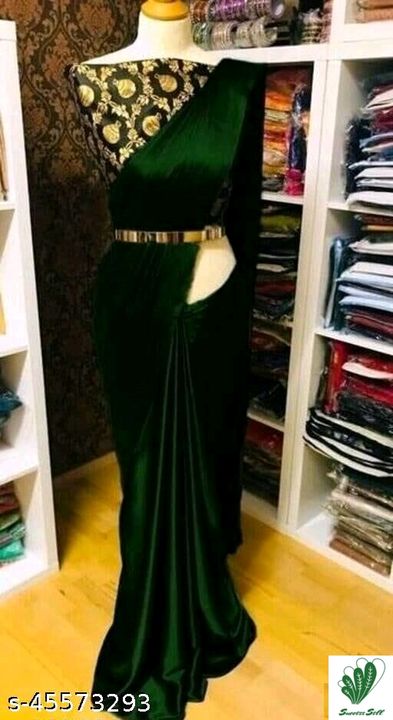 Fancy Party Wear Saree Brocade Blouse uploaded by Rashmita Rupapara on 8/17/2021