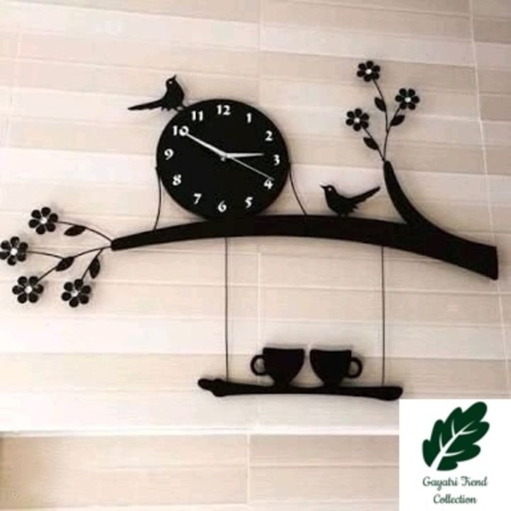  StylicTrendy Designer  Acrylic Wall Clock 
Material: Plastic
Pack: Pack of 1 uploaded by business on 8/17/2021