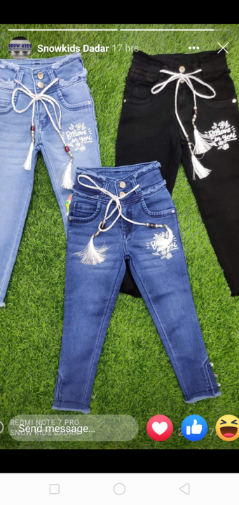 Girls jeans uploaded by business on 8/17/2021