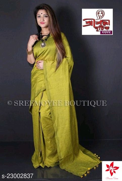 Fancy saree cotton silk uploaded by business on 8/17/2021