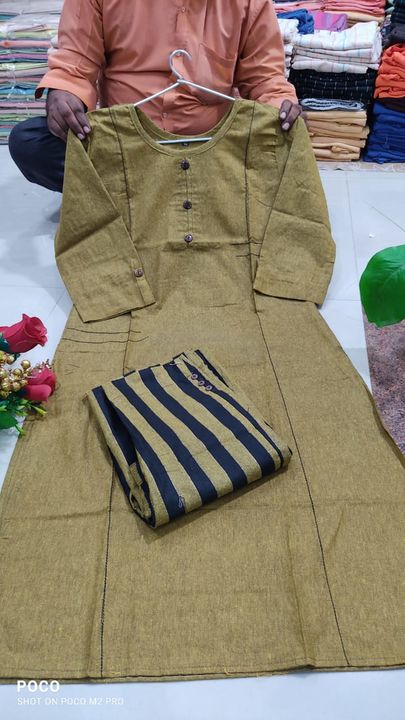 Khadi kurti trouser and pant uploaded by श्री वरद कलेकशन on 8/17/2021