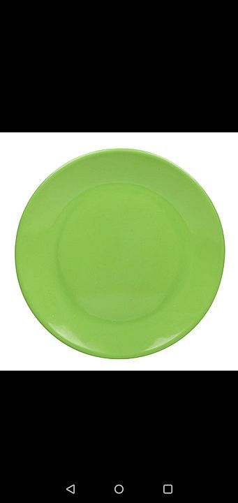 Parkhhi Rd green dinner plate uploaded by Parkhi IMPEX on 8/31/2020