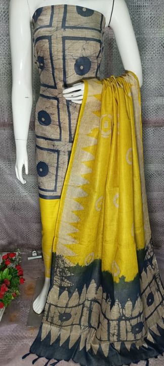 Katan silk madhobani print suit  uploaded by business on 8/18/2021