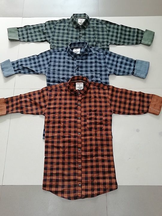 Men's washing shirt full sleeve size M /L /XL  uploaded by Kanudo garment on 5/30/2020
