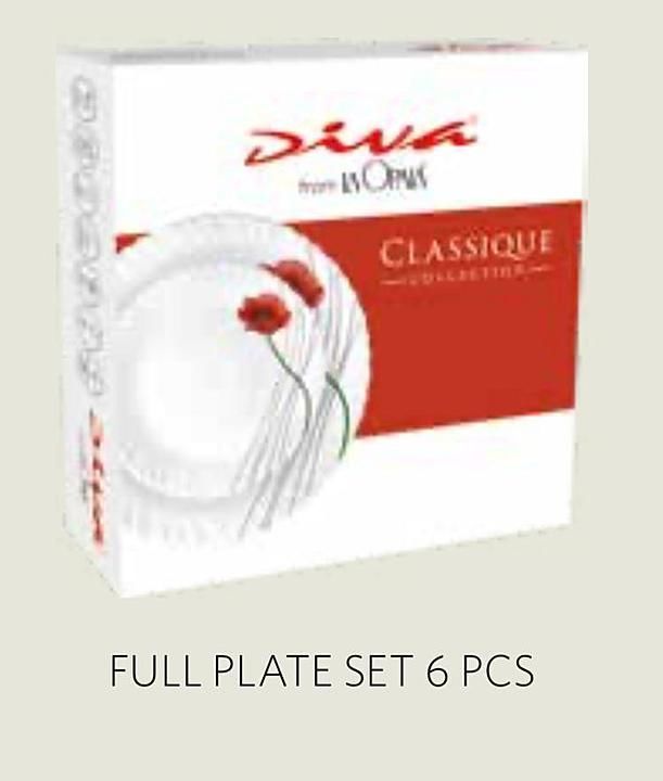 Diva Classique 11"Full plate (Decorated) uploaded by CROCKERY on 8/31/2020