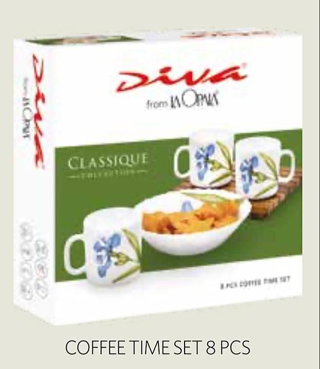Diva 8 Pcs Coffee Time Set uploaded by business on 8/31/2020