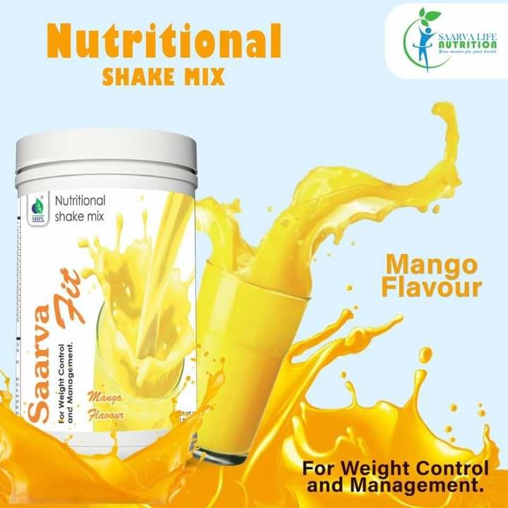 Saarvafit powder mango flavour uploaded by Sri Sai Herbal Point on 8/18/2021