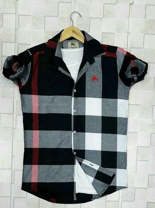 Post image ♥️♥️♥️♥️
*Burberry*
*Check Shirts*
*Quality Assured👌🏻*
3 colors🎨
*fabric Cotton*
*_Full sleeves_*
*Size M,L,XL,XXL*
*Price -450 free ship*
Open orders
♥️♥️♥️♥️
