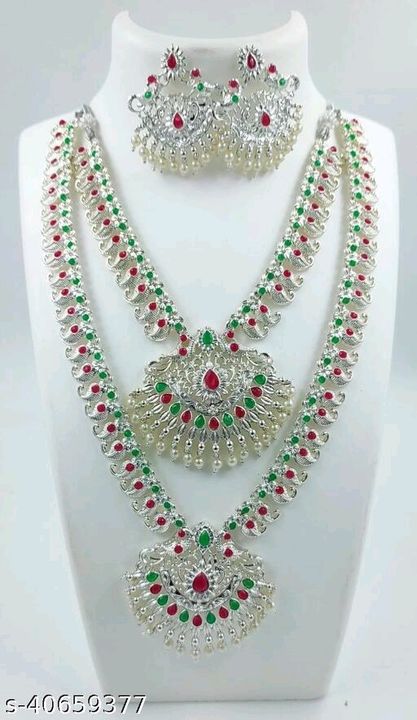 Get this jewellery set only @450 ..cod available uploaded by SJR fashions  on 8/18/2021
