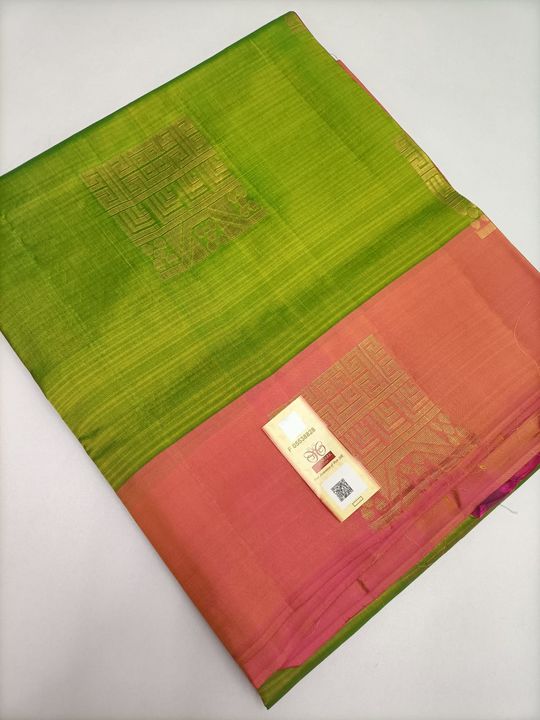 Product image with price: Rs. 4100, ID: pure-kanchipuram-soft-silk-saree-5d5bf22a