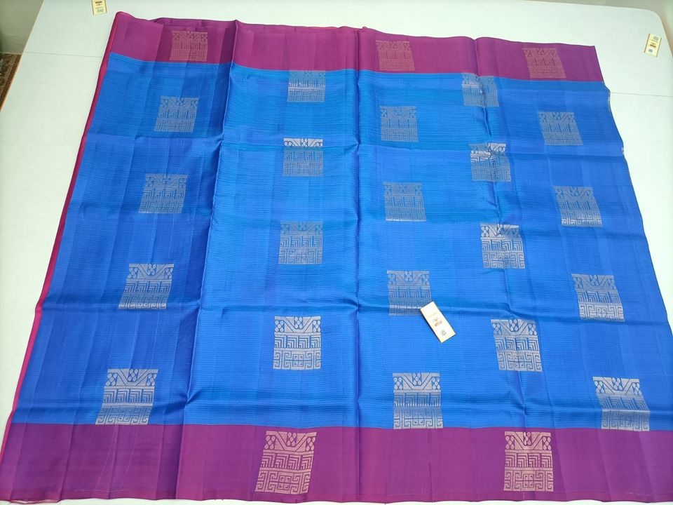 Product image with price: Rs. 4100, ID: pure-kanchipuram-soft-silk-saree-d35d53b8