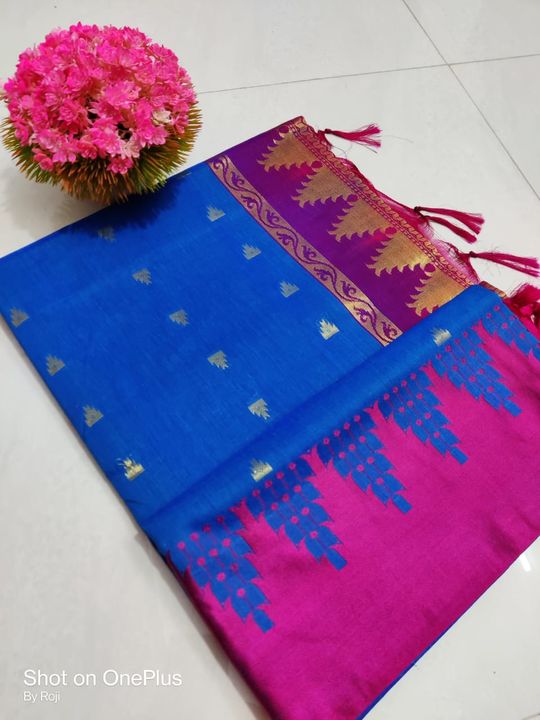 Silk gadwall all-over butta weaving saree uploaded by business on 8/18/2021