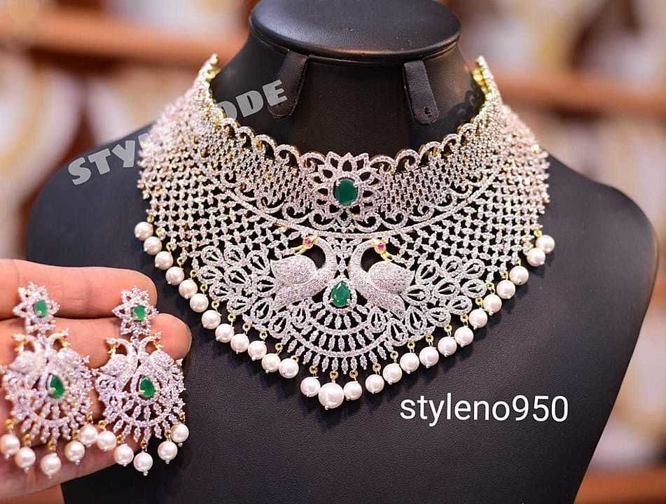 Immitation jewellery diamond finish best quality  uploaded by business on 5/30/2020