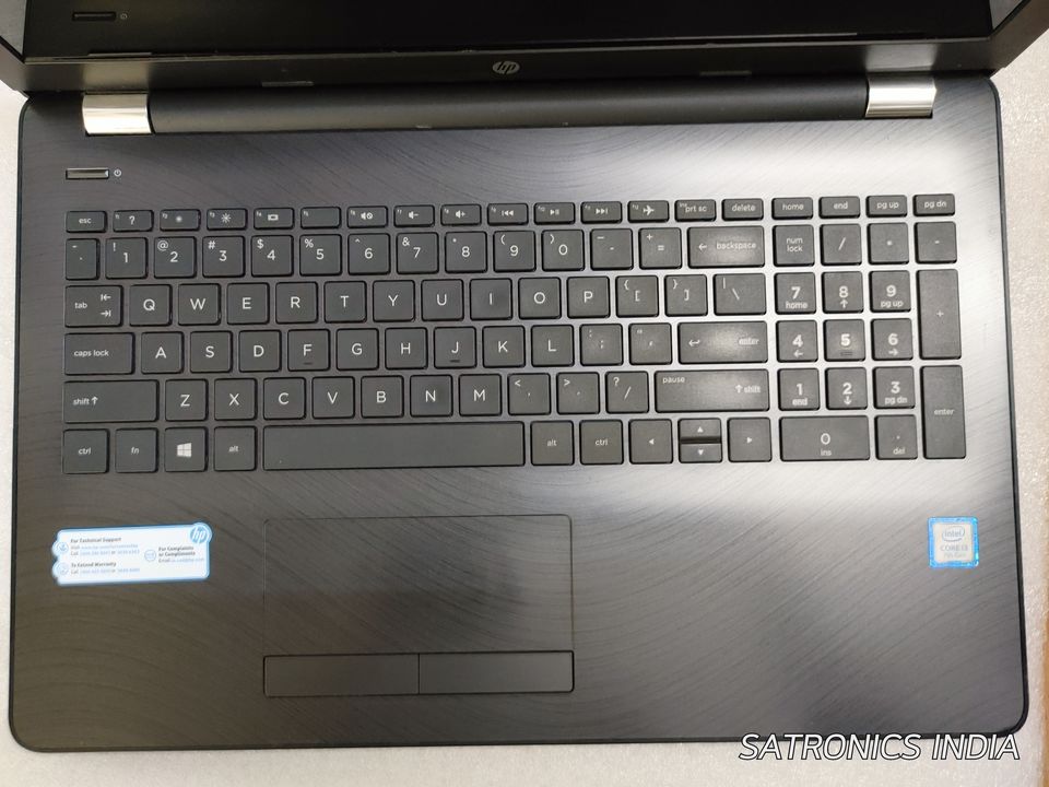 HP laptop 15-BS0XX uploaded by Satronics India on 8/18/2021