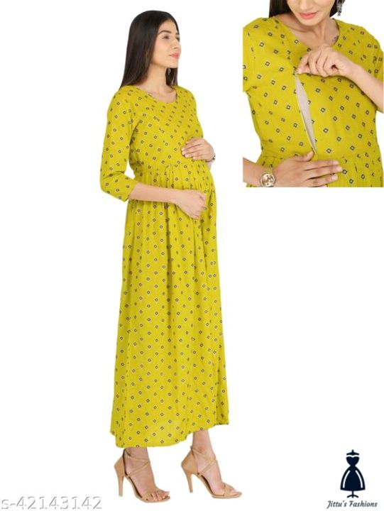 Feeding maxi dress uploaded by business on 8/19/2021