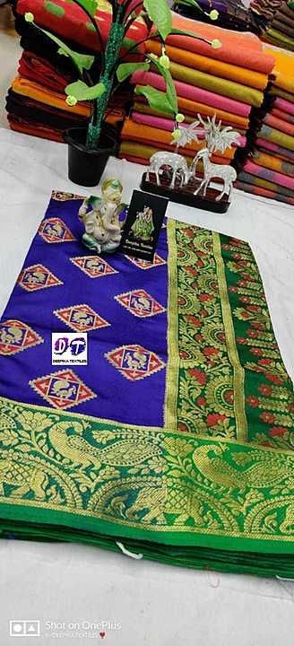 New arrivals in 
*Deepikatextile*
*Super hit light  Colour*


 fabric Patola Silk 
Cut 6.30
Contract uploaded by Deepika textlle on 9/1/2020