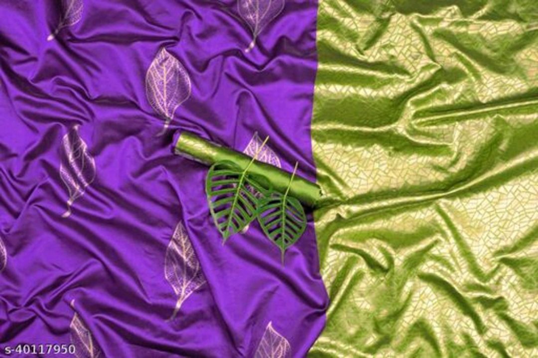 New jacquard sarees uploaded by business on 8/19/2021
