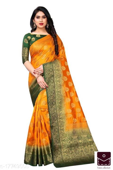 Cotton silk saree uploaded by business on 8/19/2021