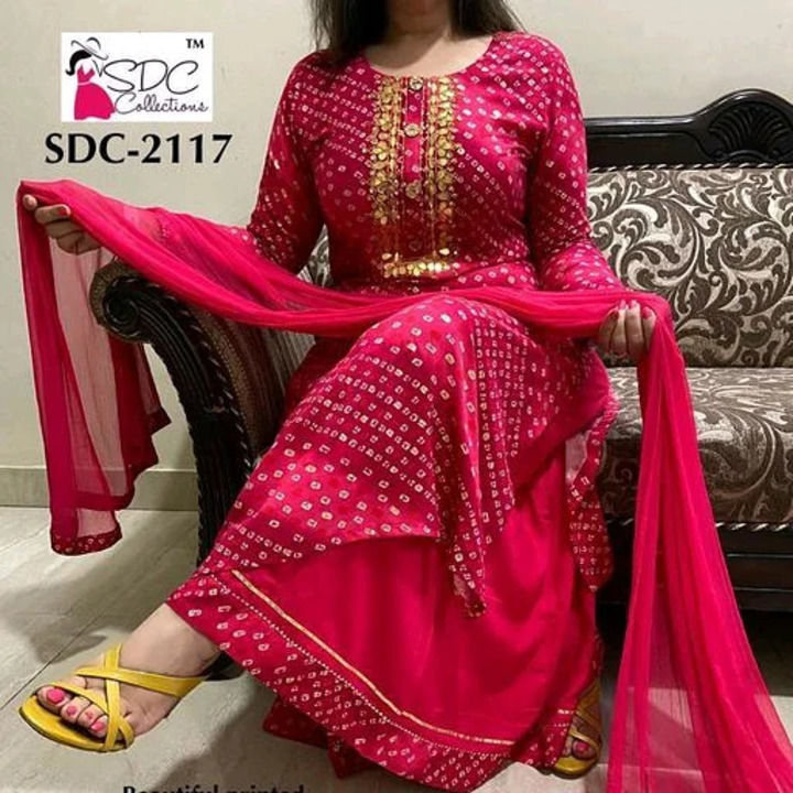 Kurti full set uploaded by Tulsi collection on 8/19/2021