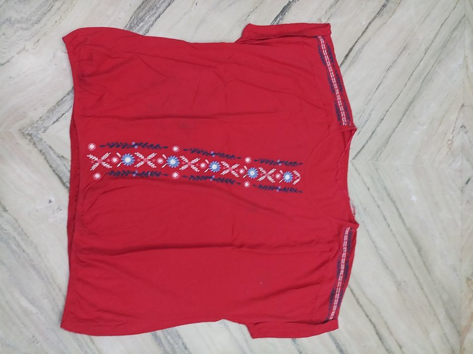 Ladies export Surplus 
Size S to XXL
Col: single remark check for Mama size top too uploaded by NRA Exims on 9/1/2020