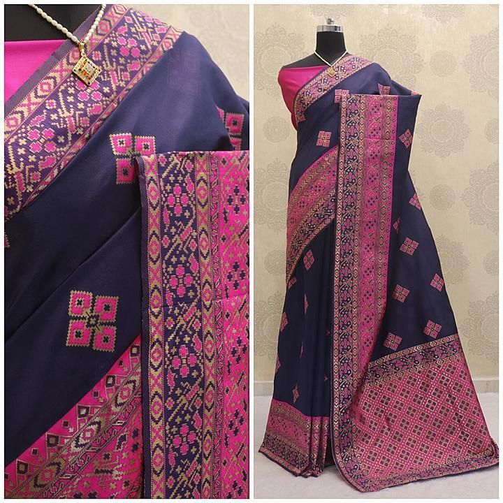Banaras silk saree uploaded by Veera's Creations on 9/1/2020