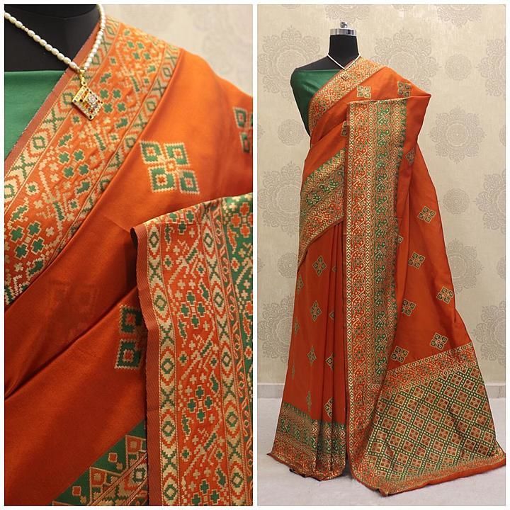 Banaras silk saree uploaded by Veera's Creations on 9/1/2020