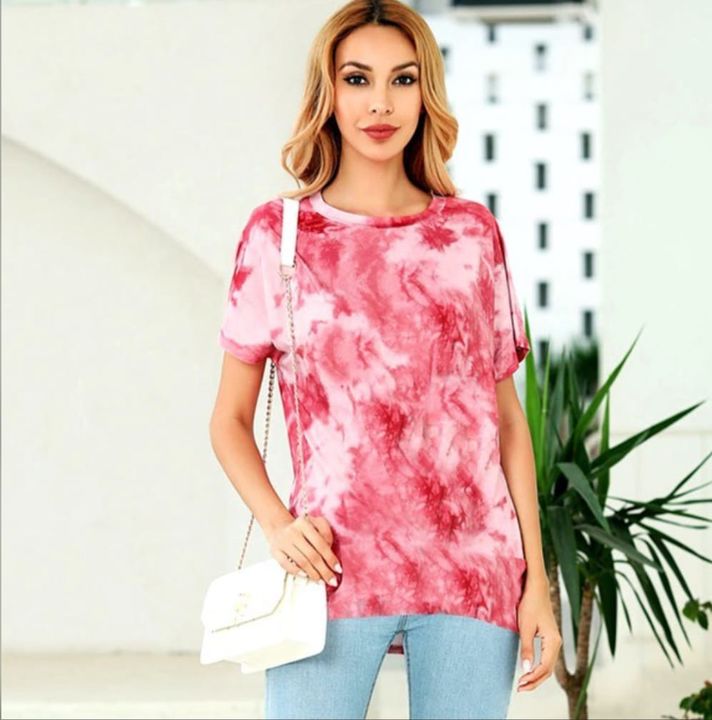 Women's Trendy Tie Dye T-Shirt uploaded by business on 8/19/2021