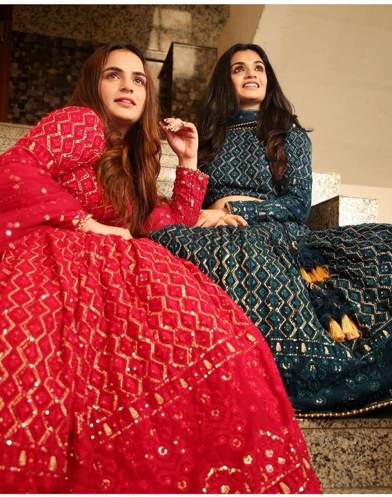 PARTY-WEAR LEHENGA uploaded by Online Fashion Store on 8/19/2021