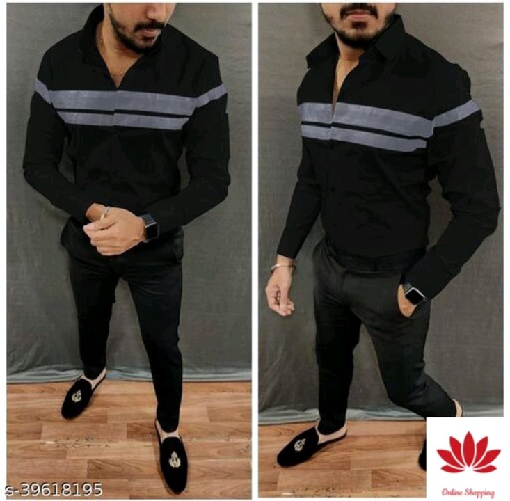 Trendy Partywear Men Shirts
Fabric: Lycra
Sizes:
XL (Chest Size: 43 in, Length Size: 30 in) 
L (Ches uploaded by business on 8/19/2021
