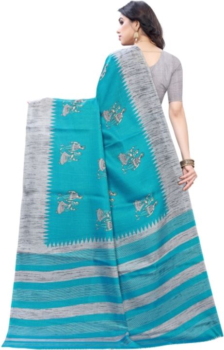Madhubani Cotton Silk Saree uploaded by Fashion Trends on 8/19/2021