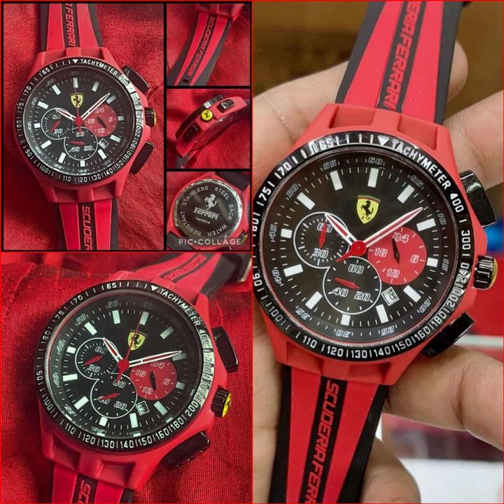 Ferrari watch uploaded by Shopy Baba on 8/20/2021