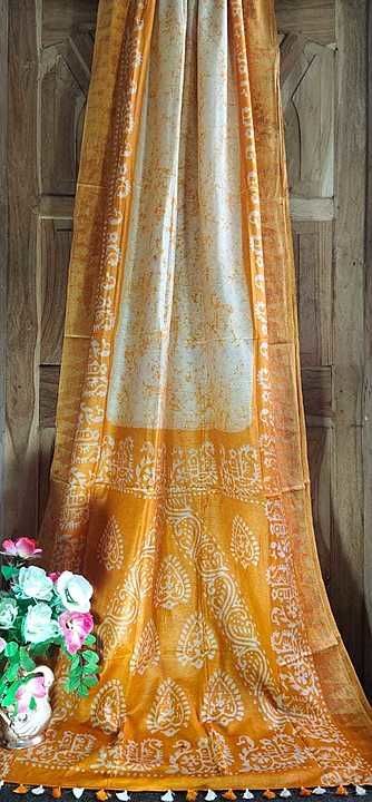 Post image We r manufacturer of all types of saree , suits and dupatta ......please contact my WhatsApp 9031486786