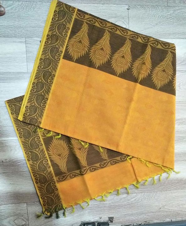 Post image Pure HANDLOOM Cotton Sarees Directly from weavers Make you feel very lite and comfort