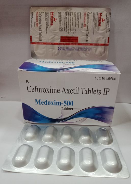 CEFUROXIME 500 MG TAB uploaded by Medna Biotech Pvt Ltd on 8/20/2021
